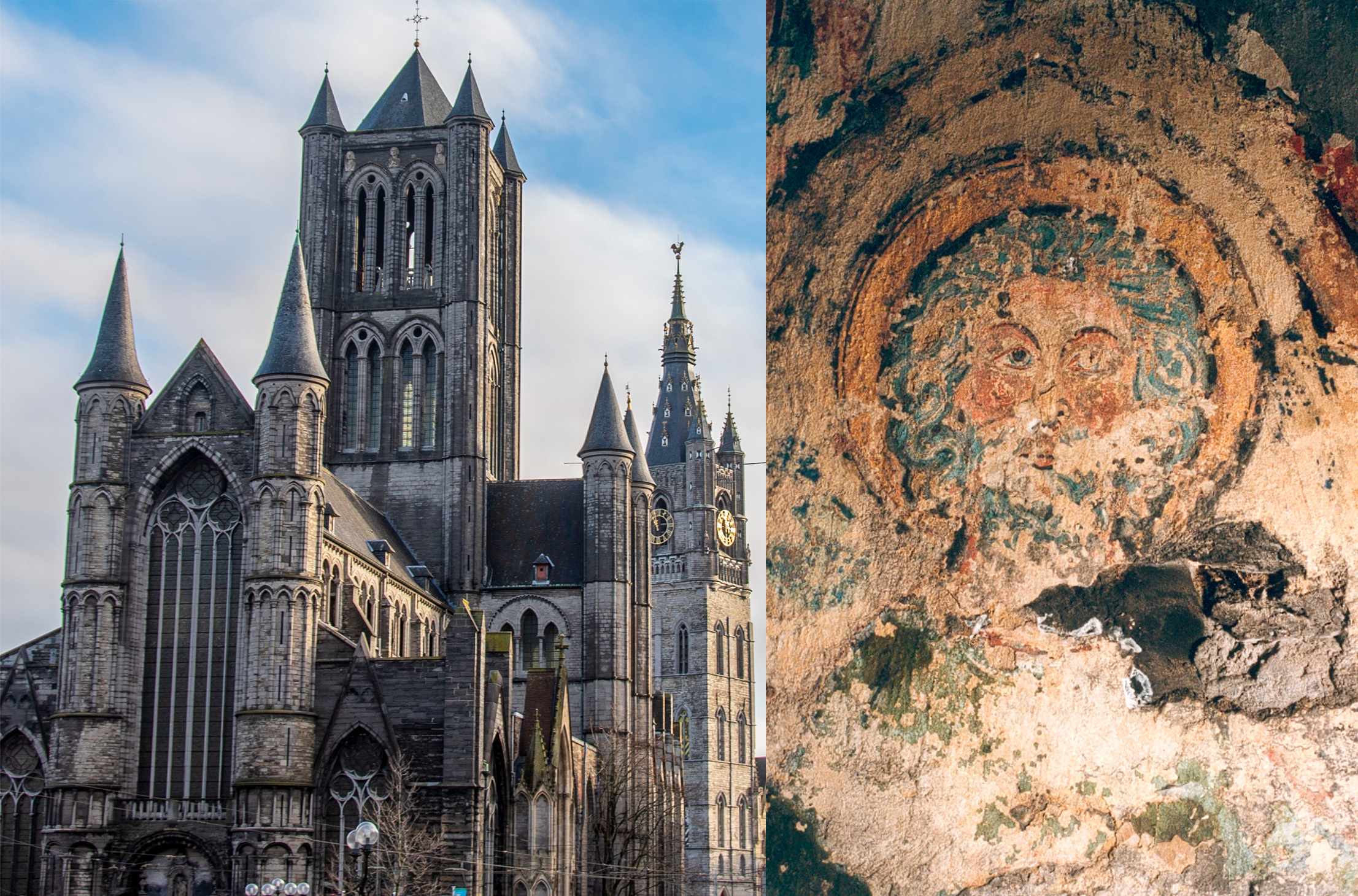 Gotische muurschildering in Sint-Niklaaskerk krijgt restauratie